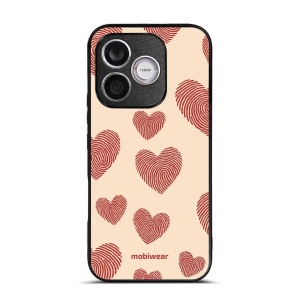 Lesklý kryt na mobil Honor 600 Lite - Mobiwear Glossy GP93G, otisk srdce