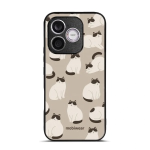 Lesklý kryt na mobil Honor 600 Lite - Mobiwear Glossy G160G, kočičáci