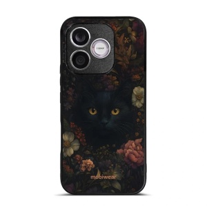 Lesklý kryt na mobil Honor 600 Lite - Mobiwear Glossy G161G, temná kočka