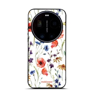 Lesklý kryt na mobil Xiaomi 17 Ultra - Mobiwear Glossy G032G, luční kvítí
