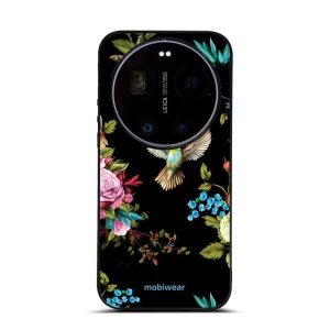 Lesklý kryt na mobil Xiaomi 17 Ultra - Mobiwear Glossy G041G, ptáček a květy