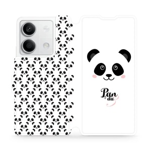 Flipové pouzdro Mobiwear - Xiaomi Redmi Note 13 5G - M030P Panda Amálka