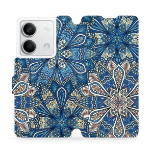 Flipové pouzdro Mobiwear - Xiaomi Redmi Note 13 5G - V108P Modré mandala květy