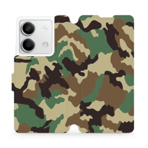 Flipové pouzdro Mobiwear - Xiaomi Redmi Note 13 5G - V111P Maskáče