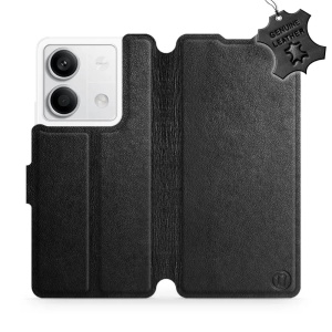 Kožené flip pouzdro Mobiwear - Xiaomi Redmi Note 13 5G - Černé