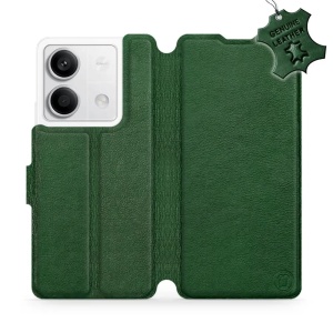 Kožené flip pouzdro Mobiwear - Xiaomi Redmi Note 13 5G - Zelené