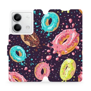 Flipové pouzdro Mobiwear - Xiaomi Redmi Note 13 5G - VP19S Donutky