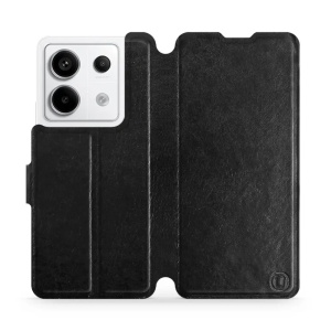 Flipové pouzdro Mobiwear - Xiaomi Redmi Note 13 Pro 5G / Poco X6 5G - Černé a šedé