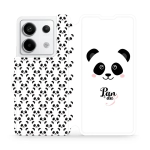 Flipové pouzdro Mobiwear - Xiaomi Redmi Note 13 Pro 5G / Poco X6 5G - M030P Panda Amálka