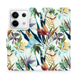 Flipové pouzdro Mobiwear - Xiaomi Redmi Note 13 Pro 5G / Poco X6 5G - M071P Flóra