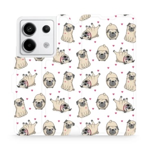 Flipové pouzdro Mobiwear - Xiaomi Redmi Note 13 Pro 5G / Poco X6 5G - M097P Mopsíci