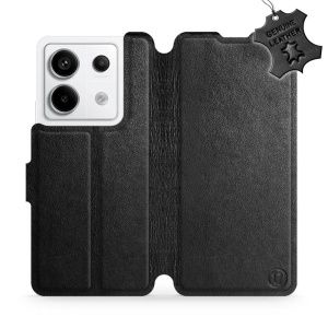 Kožené flip pouzdro Mobiwear - Xiaomi Redmi Note 13 Pro 5G / Poco X6 5G - Černé