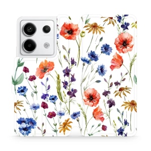 Flipové pouzdro Mobiwear - Xiaomi Redmi Note 13 Pro 5G / Poco X6 5G - MP04S Luční kvítí