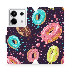 Flipové pouzdro Mobiwear - Xiaomi Redmi Note 13 Pro 5G / Poco X6 5G - VP19S Donutky