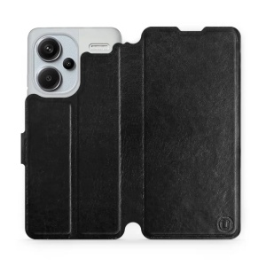 Flipové pouzdro Mobiwear - Xiaomi Redmi Note 13 Pro Plus 5G - Černé a šedé