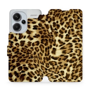 Flipové pouzdro Mobiwear - Xiaomi Redmi Note 13 Pro Plus 5G - VA33P Leopardí vzor