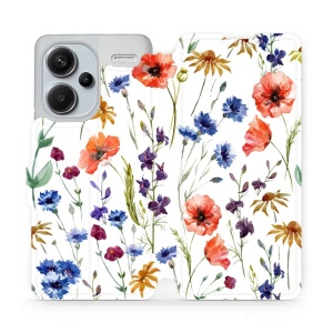 Flipové pouzdro Mobiwear - Xiaomi Redmi Note 13 Pro Plus 5G - MP04S Luční kvítí