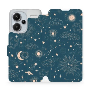 Flipové pouzdro Mobiwear - Xiaomi Redmi Note 13 Pro Plus 5G - VP14S Magický vesmír