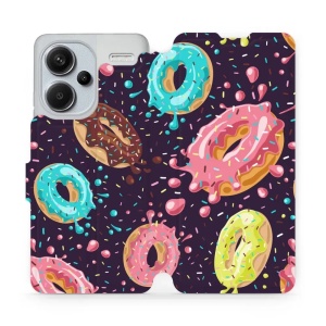 Flipové pouzdro Mobiwear - Xiaomi Redmi Note 13 Pro Plus 5G - VP19S Donutky