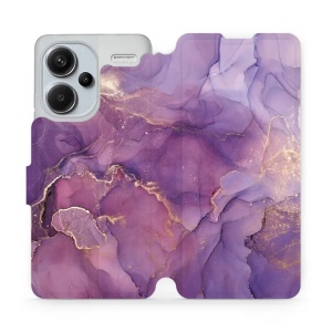 Flipové pouzdro Mobiwear - Xiaomi Redmi Note 13 Pro Plus 5G - VP20S Fialový mramor