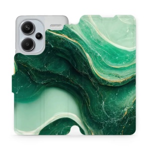 Flipové pouzdro Mobiwear - Xiaomi Redmi Note 13 Pro Plus 5G - VP38S Zelený mramor