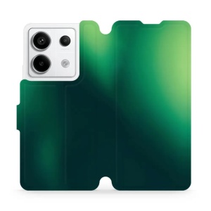 Flipové pouzdro Mobiwear - Xiaomi Redmi Note 13 Pro 5G / Poco X6 5G - VP61S Zelený odstín