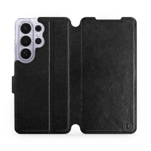 Flip pouzdro Mobiwear na mobil Samsung Galaxy S26 Ultra - černé a šedé