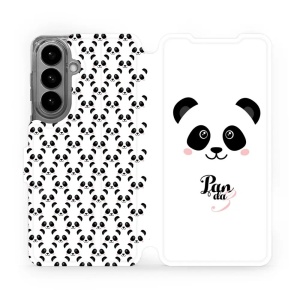 Flip pouzdro Mobiwear na mobil Samsung Galaxy S26 Plus - M030P, panda Amálka