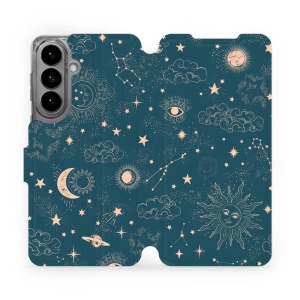 Flip pouzdro Mobiwear na mobil Samsung Galaxy S26 Plus - VP14S, magický vesmír