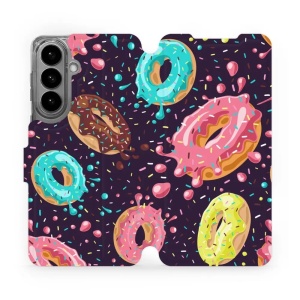 Flip pouzdro Mobiwear na mobil Samsung Galaxy S26 Plus - VP19S, donutky