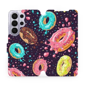 Flip pouzdro Mobiwear na mobil Samsung Galaxy S26 Ultra - VP19S, donutky