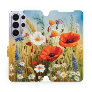 Flip pouzdro Mobiwear na mobil Samsung Galaxy S26 Ultra - VP43S, letní louka