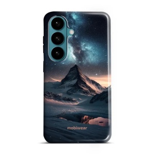 Odolný kryt na mobil Samsung Galaxy S26 - Mobiwear Elite Pro E006E, hora s hvězdnou oblohou
