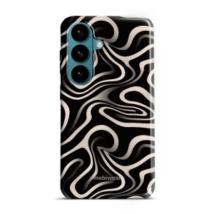 Odolný kryt na mobil Samsung Galaxy S26 - Mobiwear Elite Pro EA68E, vlnky a linky