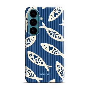 Odolný kryt na mobil Samsung Galaxy S26 - Mobiwear Elite Pro EP89E, rybky