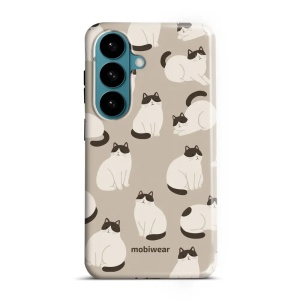 Odolný kryt na mobil Samsung Galaxy S26 - Mobiwear Elite Pro E160E, kočičáci