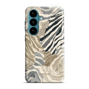 Odolný kryt na mobil Samsung Galaxy S26 - Mobiwear Elite Pro E168E, pruhovaná malba