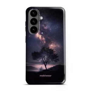 Odolný kryt na mobil Samsung Galaxy S26 Plus - Mobiwear Elite Pro E005E, strom s galaxií