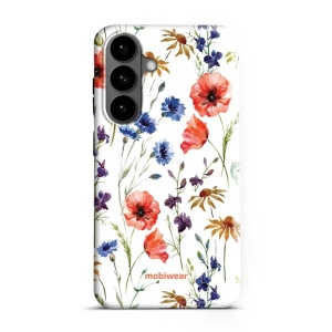 Odolný kryt na mobil Samsung Galaxy S26 Plus - Mobiwear Elite Pro EP04E, luční kvítí