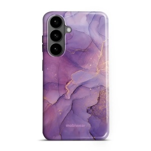 Odolný kryt na mobil Samsung Galaxy S26 Plus - Mobiwear Elite Pro EP20E, fialový mramor