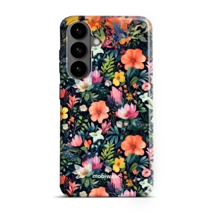 Odolný kryt na mobil Samsung Galaxy S26 Plus - Mobiwear Elite Pro EP48E, pestré kvítky