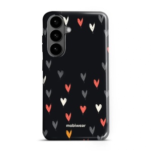 Odolný kryt na mobil Samsung Galaxy S26 Plus - Mobiwear Elite Pro EP79E, srdíčka