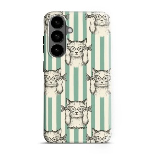 Odolný kryt na mobil Samsung Galaxy S26 Plus - Mobiwear Elite Pro EP90E, číča ryby
