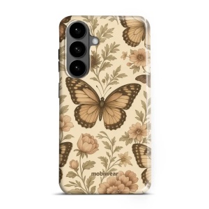 Odolný kryt na mobil Samsung Galaxy S26 Plus - Mobiwear Elite Pro EP92E, motýlové
