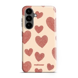 Odolný kryt na mobil Samsung Galaxy S26 Plus - Mobiwear Elite Pro EP93E, otisk srdce