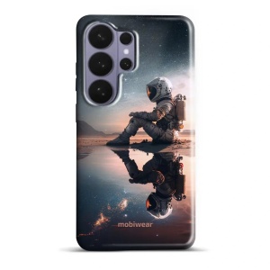 Odolný kryt na mobil Samsung Galaxy S26 Ultra - Mobiwear Elite Pro E003E, astronaut na samotce
