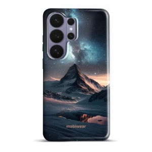 Odolný kryt na mobil Samsung Galaxy S26 Ultra - Mobiwear Elite Pro E006E, hora s hvězdnou oblohou