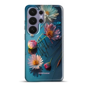 Odolný kryt na mobil Samsung Galaxy S26 Ultra - Mobiwear Elite Pro E013E, květy na hladině