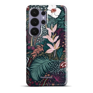 Odolný kryt na mobil Samsung Galaxy S26 Ultra - Mobiwear Elite Pro EP13E, temná flóra