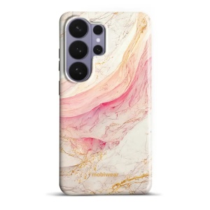 Odolný kryt na mobil Samsung Galaxy S26 Ultra - Mobiwear Elite Pro EP32E, růžový a zlatavý mramor
